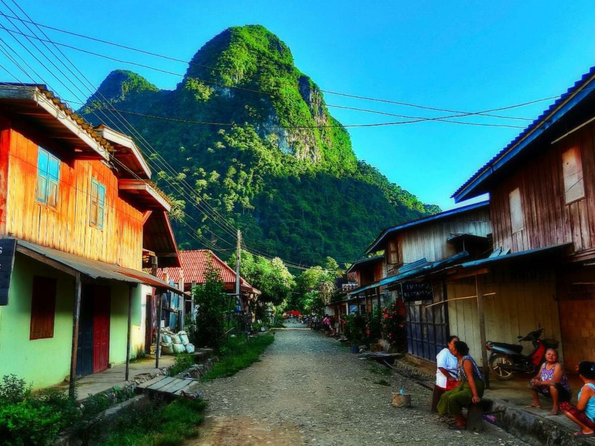 Riverview Bungalows & Gh Muang Ngoi エクステリア 写真
